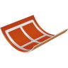 GGB DP4 reibungsarm gebogen mit Rillendesign