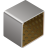 GGB DX10 bleifreies Metall-Polymer-Verbundgleitlager, Kein Standardteil