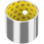 GGB DX plain bearings and DX cylindrical metal-polymer bushes