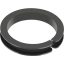 GGB EP64 thermoplastic flange bearing with PTFE and Carbon fibres