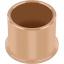 GGB-BP25 Maintenance-free sintered bronze flanged bushes