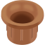GGB Multilube engineered plastic dry flanged bearing