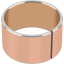 GGB SP Bimetal cylindrical bearings with plain sliding layer for lubricated applications