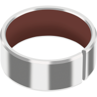 GGB DP31 Bleifreies zylindrisches Sonderlager aus Metall-Polymer-Verbundwerkstoff
