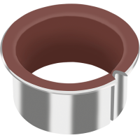 GGB DP31 Bleifreie Bundbuchse aus Metall-Polymer-Verbundwerkstoff
