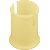 GGB EP30 self-lubricating engineered plastic special clip flange bearing