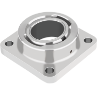 GGB EXALIGN-FL Self-aligning flange bearing assembly and housing with GGB DU