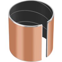 GGB-CBM Selbstschmierendes bimetallisches Zylinderlager