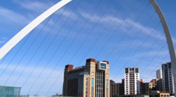 GGB Bearings in Gateshead Millennium Bridge pivot points