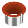 DP4 Metal-Polymer Flanged Bush GGB DP4 Metal-Polymer Flanged Bearing