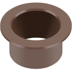 GGB EP43 Thermoplastic flanged bearing ideal for dry working conditions