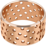 Bagues en bronze anti-usure GGB LD avec réservoirs de graisse